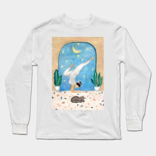 Moon Yoga Long Sleeve T-Shirt